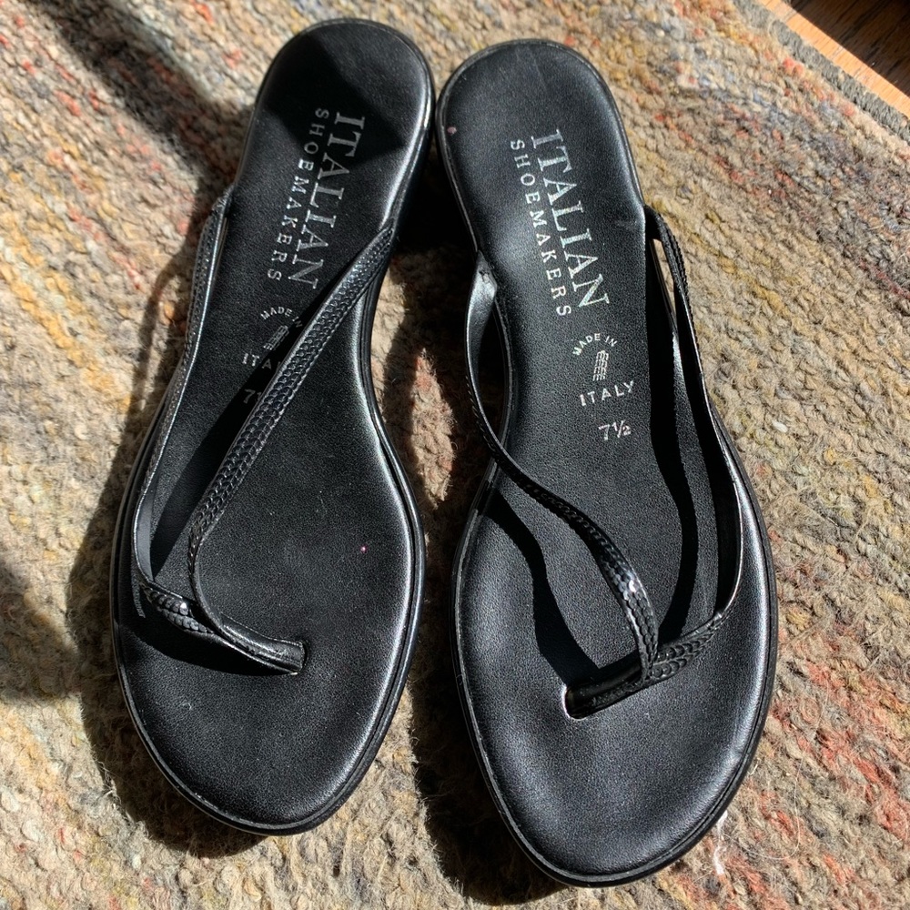 Black dressy sandals